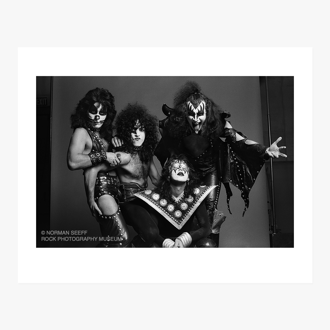 KISS, Los Angeles, 1975 - Rock Photography Museum